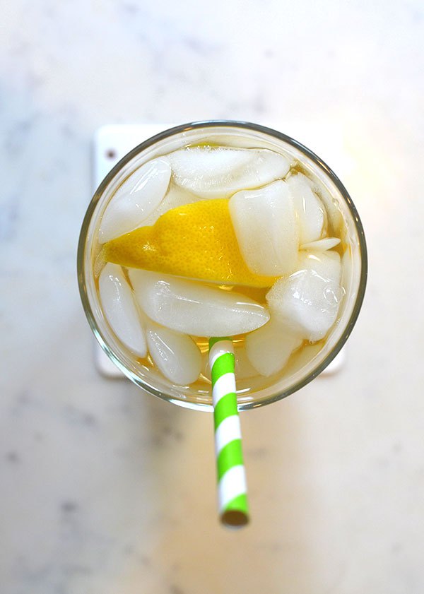 ICED GREEN TEA WITH SPEARMINT & LEMON Delices de Provence